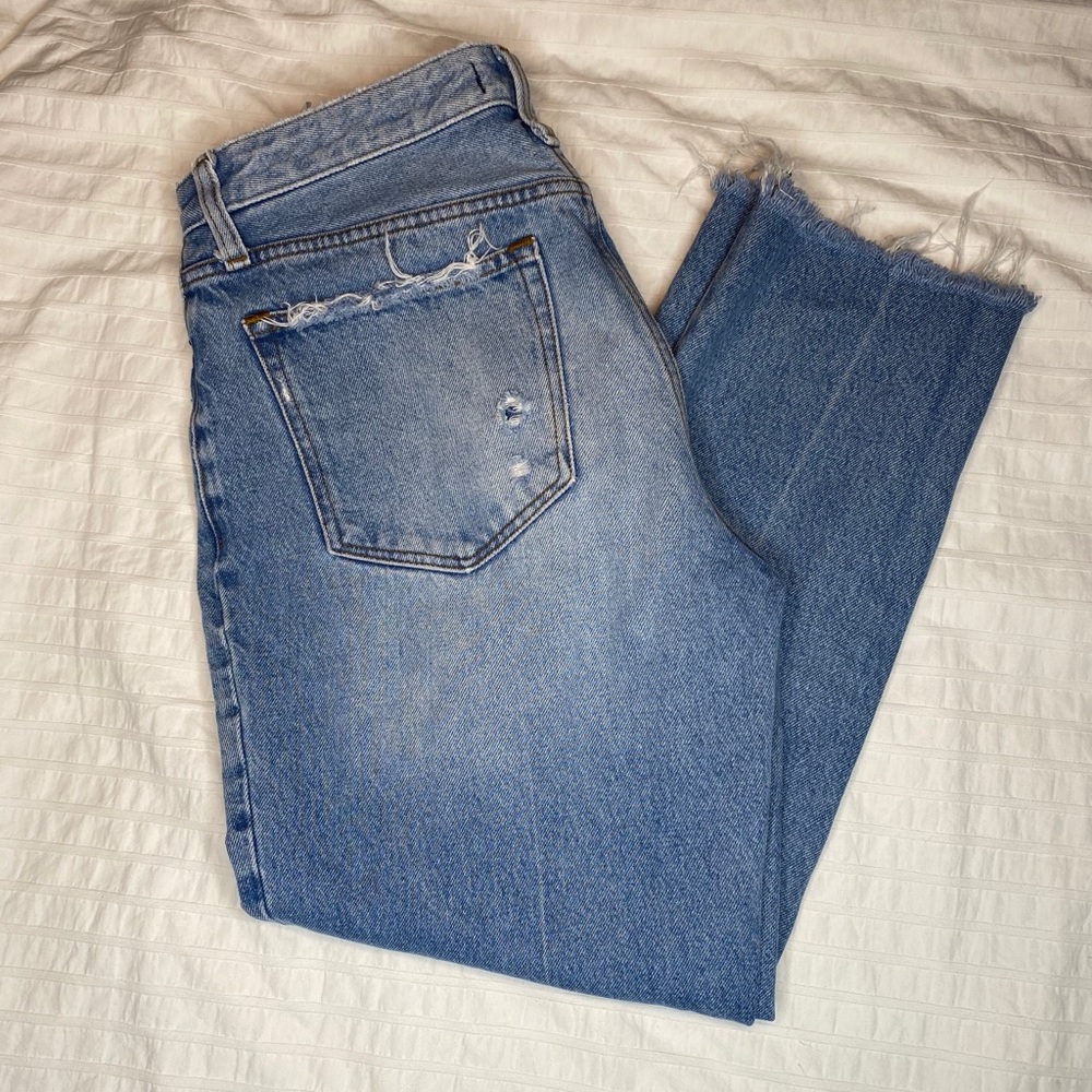 Cropped Abercrombie and Fitch jeans